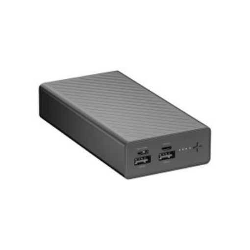 صورة Platinum FLARE Series Power Bank 20000mAh - Black - P-PBFLR20BK