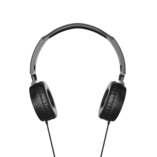 صورة سماعات بلاتينوم سلسلة فيتال للوضع فوق الأذن - أسود