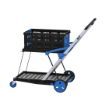 صورة BOLT PORTABLE FOLDABLE SHOPPING CART with 2 CRATES