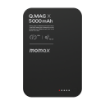 صورة MOMAX Q.MAG X 5000mAh GEN2 15W Ultra Slim Magsafe Wireless Power Bank - BLACK