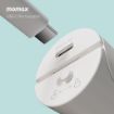 صورة MOMAX 1-CARE STYLER CORDLESS MINI HAIR STRAIGHTENER (white)