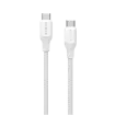 صورة MOMAX 1-LINK FLOW 100W USB-C TO USB-C CABLE 2M (Color: WHITE)