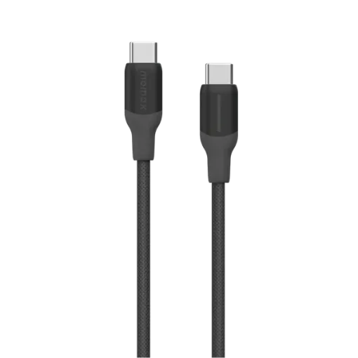 صورة MOMAX 1-LINK FLOW 60W USB-C TO USB-C CABLE 1.2M (Color: BLACK)