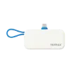 صورة MOMAX 1-POWER MINI 5000mAh 3IN1 POWER BANK WITH USB-C PLUG (Blue)