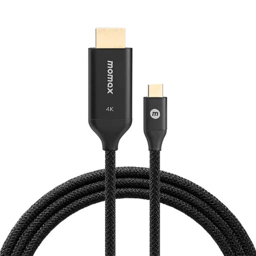 صورة MOMAX ELITE LINK 4K USB-C TO HDMI 2M CABLE