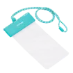 صورة MOMAX WATERPROOF PHONE PROTECTION BAG + HANGING CORD BLUE