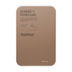 صورة Momax Q.MAG X magnetic Wireless Battery Pack (5000mah)8.3mm Ultra slim