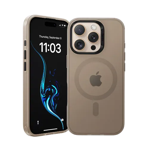 صورة Benks Magnetic Lucid Armor Protective Case iP16 Pro Golden