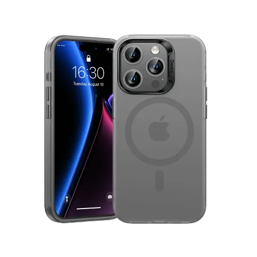 صورة Benks Magnetic Lucid Armor Case iPhone 15 Pro Titanium