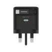 صورة MOMAX 1-CHARGE 35W GaN 1-Port Charger with Built-in USB-C Cable (Black)