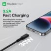 صورة AMAZINGTHING Thunder Pro Lightning Cable 1.1M (Black)