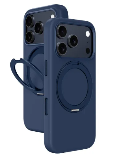 صورة غطاء Cloudie MagSpin مقاوم للصدمات لآيفون 17 برو ماكس (6.9 إنش) – أزرق
